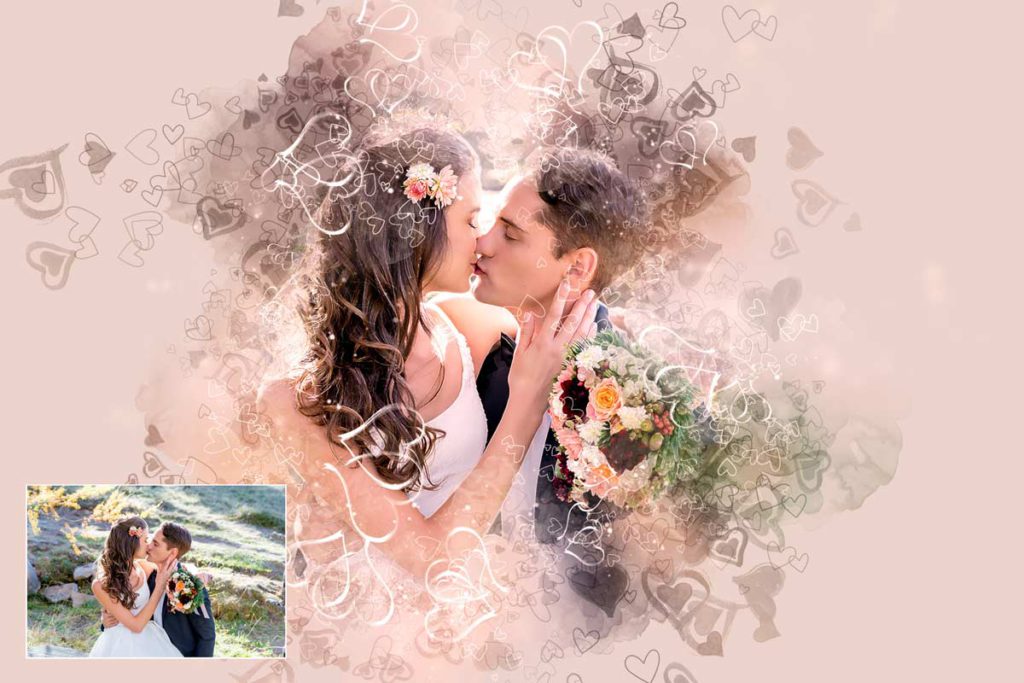 hochzeitspaar-collage